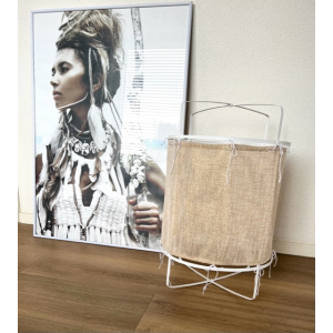 Hanglamp lampion beige