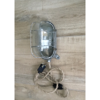 Industriële kooilamp