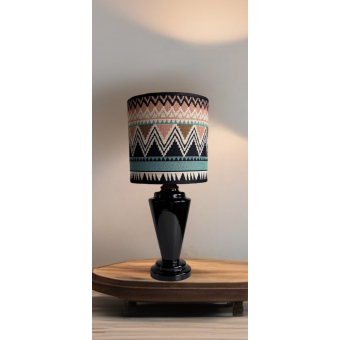 Vaaslamp zwart 