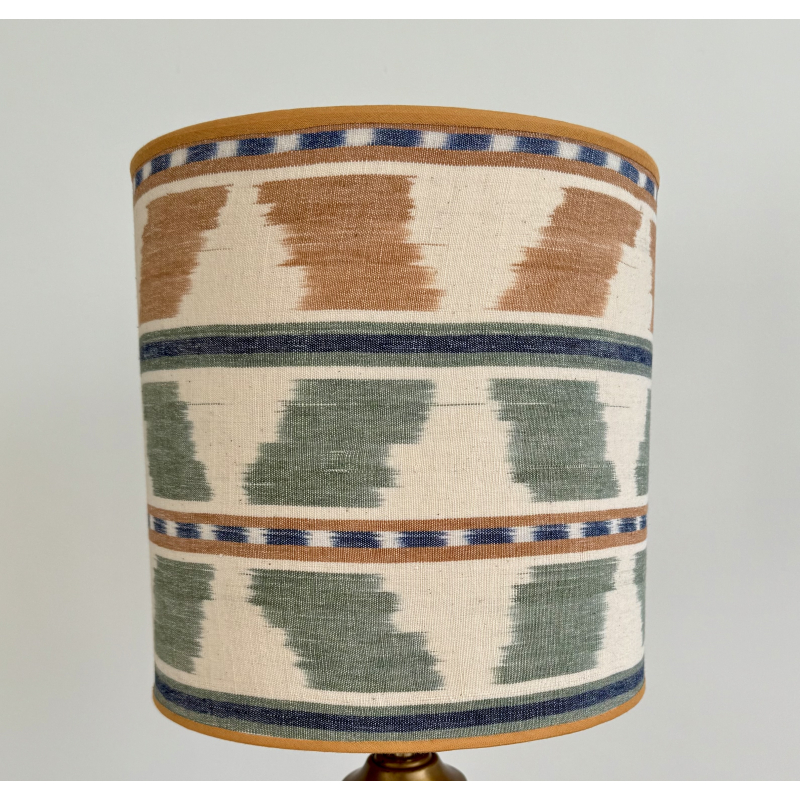 Handgemaakte lampenkap.