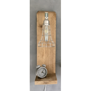 Wandlamp steigerhout