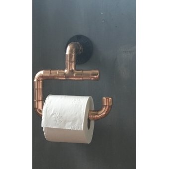 Toiletrolhouder koper 