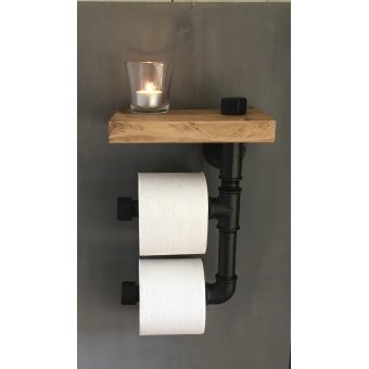 Toiletrolhouder dubbel